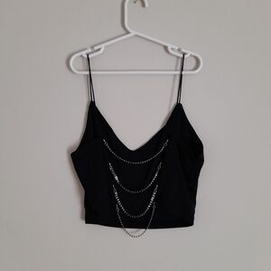 Elegant Black Women's Top